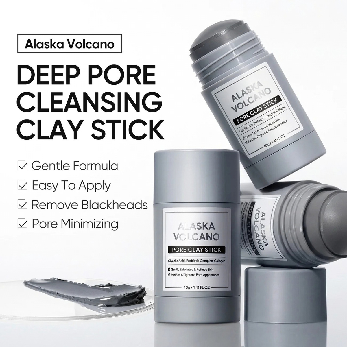 Ruvani InstaGlow Clay Stick